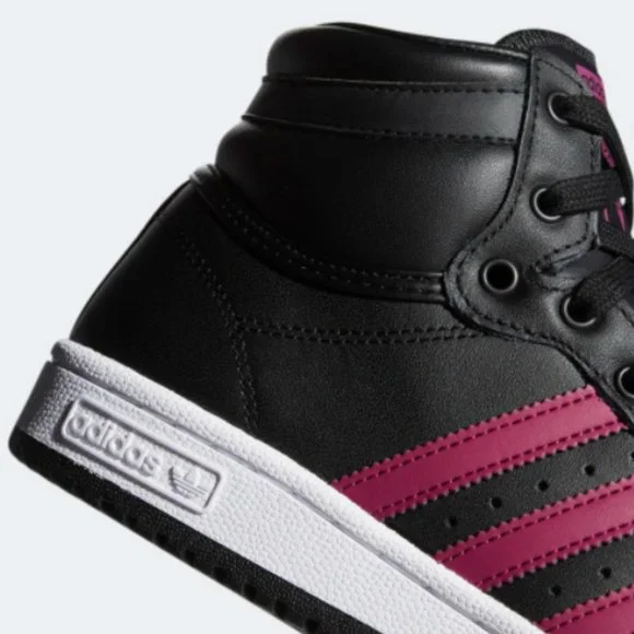 NEW Adidas Originals Women's Soft Leather Top Ten Hi Shoes - Picture 5 of 5